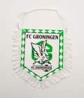 Football pennant Pennant FC Groningen mini pennant car pennant 8 x 10 cm