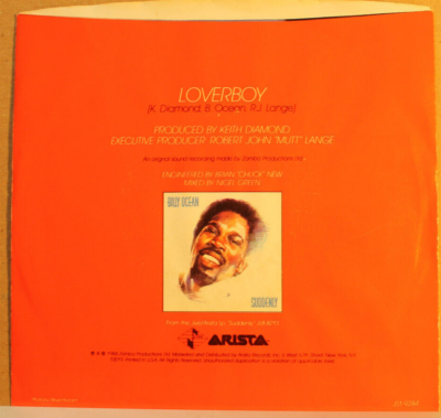BILLY OCEAN---LOVERBOY (1985) | eBay
