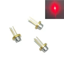 3pcs Mitsubishi 650nm 180mW Laser Diode Red Single Mode ML101J27 5.6mm To-18