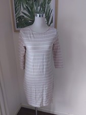 IMNYC bodycon XS/TP dress striped office casual business Bump Friendly Maternity