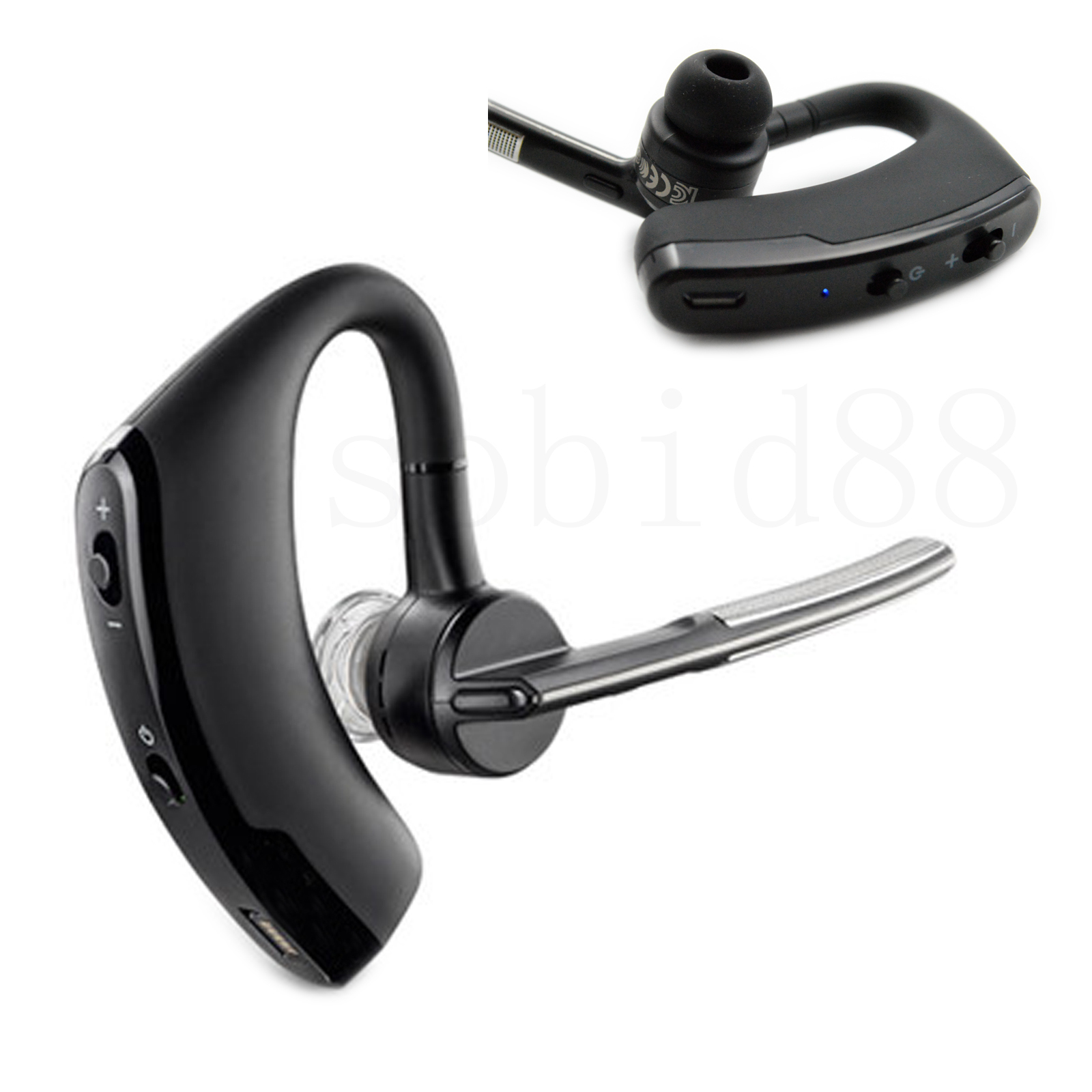 Bluetooth Headset Wireless Earphone with Mic Business Earpiece For Cell Phones