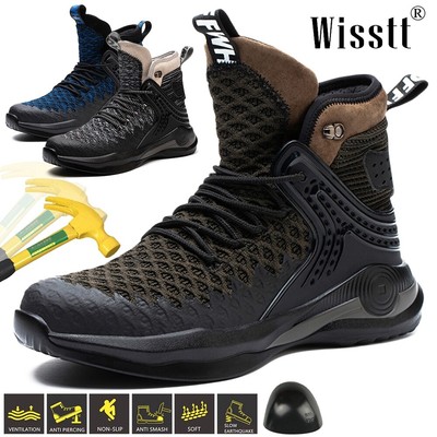 steel toe waterproof tennis shoes