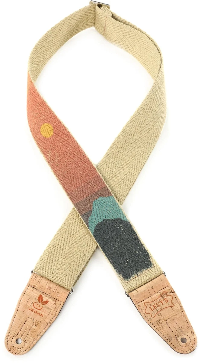 Levy s MH8P 003 Hemp Guitar Strap Design 3 eBay