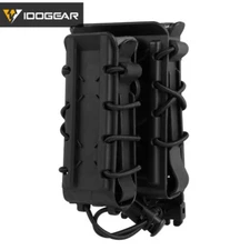 IDOGEAR Tactical Mag Pouch MOLLE Mag Holder Rifle Mag Pouch 5.56 7.62 9mm Camo