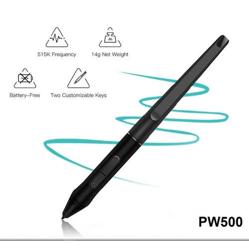 1 Graphic Tablet Drawing Battery-Free Stylus Pen For Huion KAMVAS Pro 22 - Photo 4/7