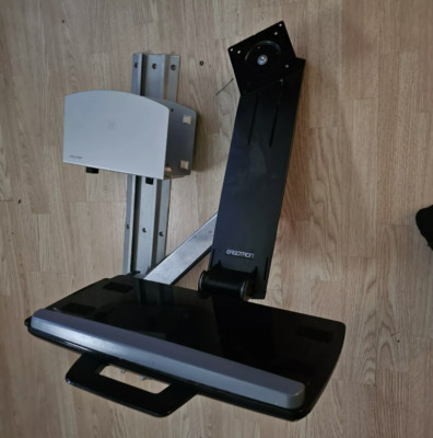 Ergotron 45-272-026 StyleView Sit-Stand Combo System with Worksurface