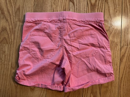 EUC SO Kid Girls Pink Casual Pull On Shorts Size 12 - Picture 4 of 4