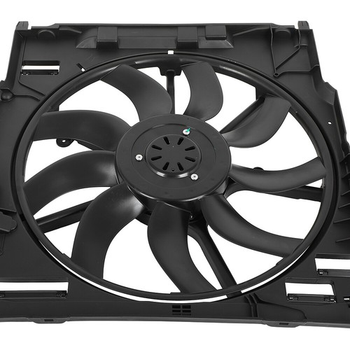 Radiator Fan Assembly For 2009-2013 BMW X5 & 2008-2014 BMW X6 3.0L 2979CC l6 - Picture 4 of 7