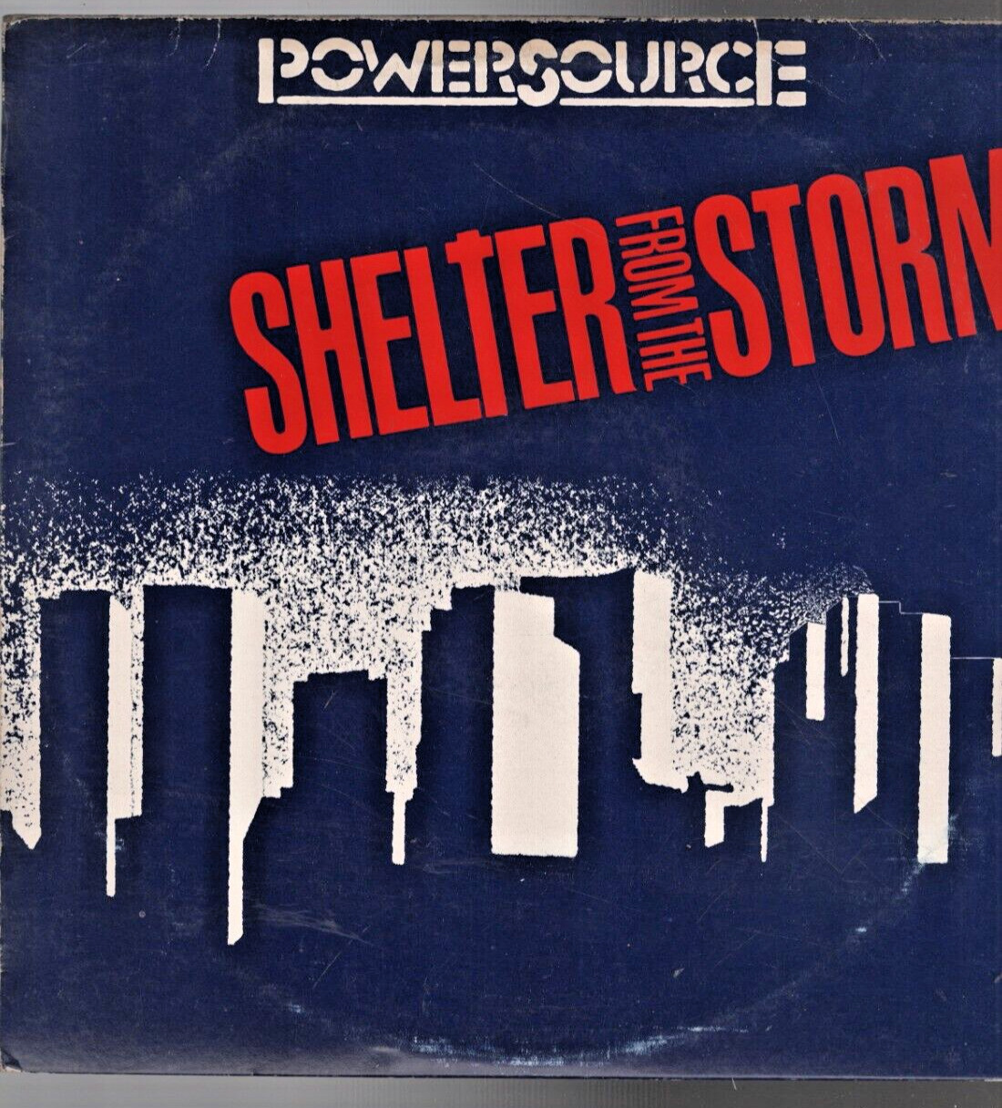 POWER SOURCE on LP " SHELTER FROM THE STORM " rock, funk, soul
