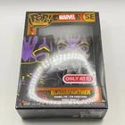 Funko Pop! Pin Marvel Black Panther Blacklight Glow Enamel Pin Target Exclusive