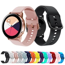 22/20mm Silicone Band Strap for Samsung Galaxy Watch 3 Active2 40/41/42/44mm