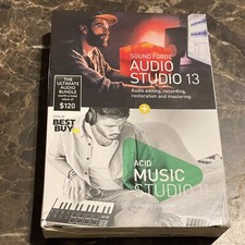 Sound Forge Audio Studio 13  Acid Music Studio 11 Best Buy Bundle 120 Value 