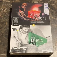 Sound Forge Audio Studio 13 & Acid Music Studio 11 Best Buy Bundle $120 Value!