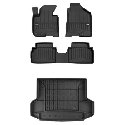 Frogum TPE Pro-Line Tapis De Sol+Coffre Jeu pour Hyundai ix35 I 2009-2015 TPE en - Photo 1/4