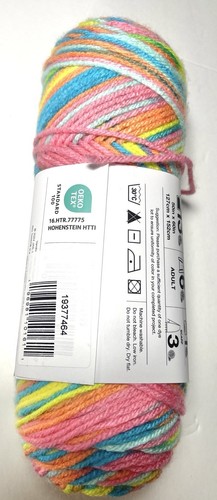GROSSES ZWIRNWERTGARN 1er Pack HAPPY RAINBOW . 1 Kombischiff siehe Detail - Bild 3 von 5
