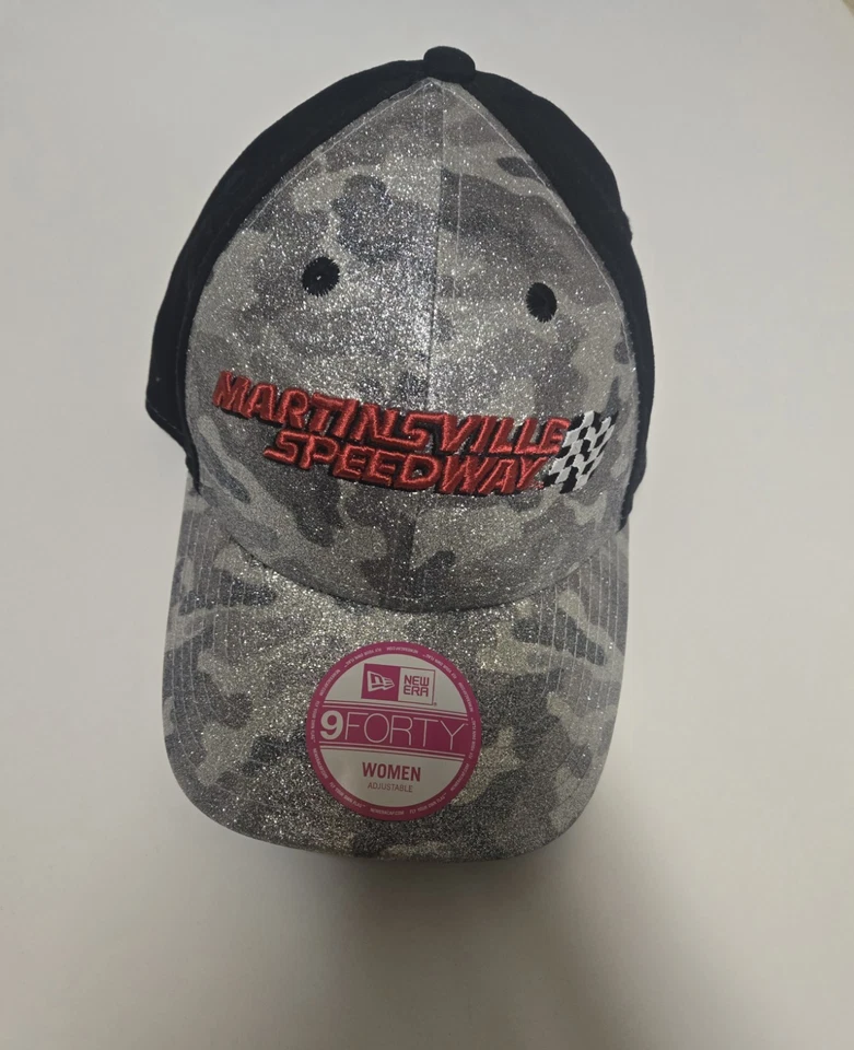 Womens Martinsville Speedway  Camouflage Hat "Glamo Camo" OSFA Nascar Racing   - Image 2 of 4