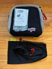 BubbleBum Portable Inflatable Booster Car/Plane Seat With Travel Bag 40-100 Lbs