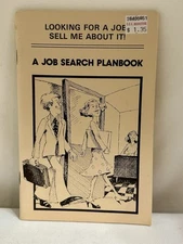 1980  Vintage  Book A Job Search Book Looking For A Job Ephemera Junk Journal