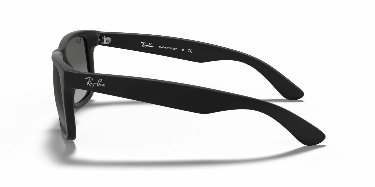 Ray-Ban RB4165 Justin- Rubber Black / Grey Gradient Lens (601/8G) image 3