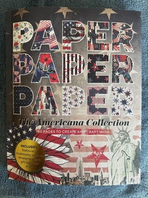 PAPER Paper PAPER AMERICANA COLLECTION Magazine FREE GOODIES + CRAFTS 180 Pages
