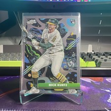 2025 Topps Cosmic Chrome - Nick Kurtz Oakland Athletics Rookie Base #183