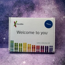 23 And Me Health Saliva Collection Kit Expired 2024 Factory Sealed