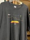 Vintage Video Game Arcade Defender 2002 Y2K Black Size XL Shirt Atari