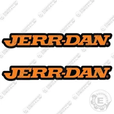 Fits Jerr-Dan Decal Kit Trailer Logo - 7 YEAR OUTDOOR 3M VINYL!