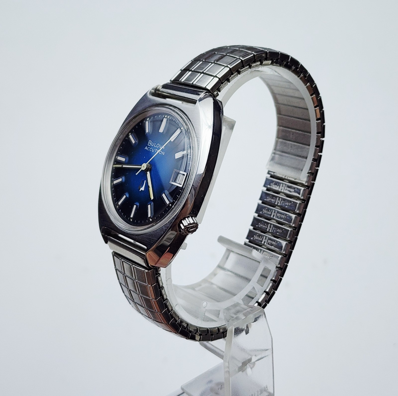 Men's Vintage 1974 TUNING FORK Watch BULOVA ACCUTRON Cal.2181