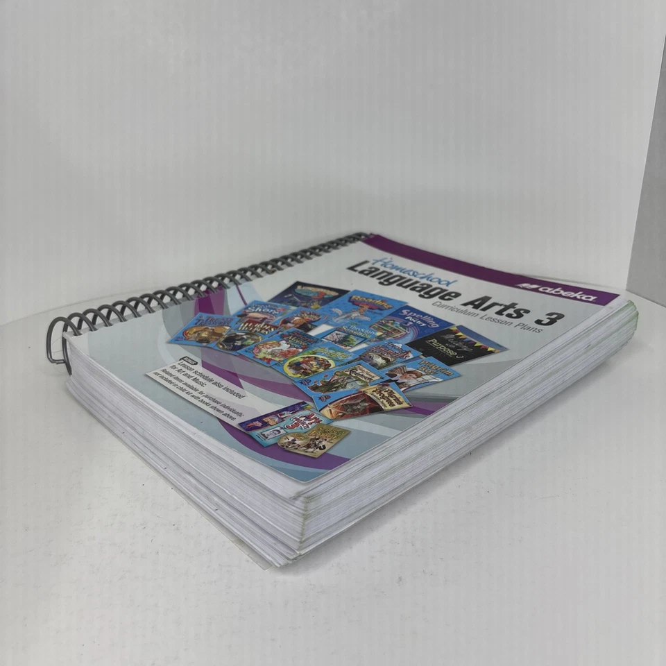 Abeka Language Arts 3 Curriculum Lesson Plans Homeschool - Image 3 of 4