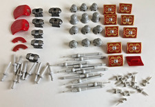Custom Roman Helmets, Shields, Armour & Weapons for LEGO minifigures. 62 items.