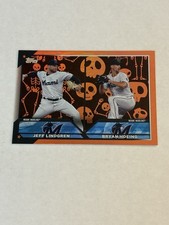2023 Topps Update #US153 Skeleton SP Jeff Lindgren Bryan Hoeing Marlins RC /50