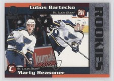 1998-99 Pacific Omega Marty Reasoner Lubos Bartecko #208 0a1