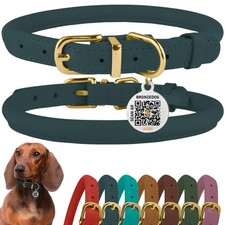 BronzeDog Leather Dog Muzzle for German Shepherd and Large Breed Dogs