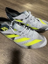 Size 10 - adidas Adizero Finesse Spikes Wonder Blue Lucid Lemon