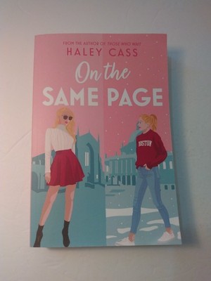 On the Same Page by Haley Cass Those Who Wait 2023 Paperback