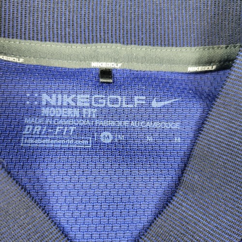 Nike Shirt Mens Medium Golf Polo Dri Fit Modern Short Sleeve Stretch Athletic - Picture 6 of 10