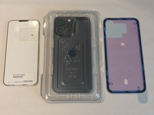 New Genuine iPhone 15 Pro Max OEM Back Glass - Blue