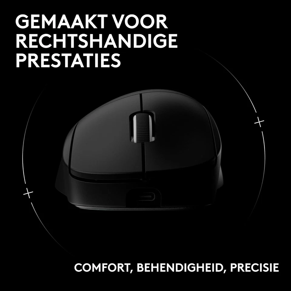 Logitech G PRO X SUPERLIGHT 2 DEX LIGHTSPEED Wireless Gaming Mouse, 60g Pro-Grad - Image 3 of 4