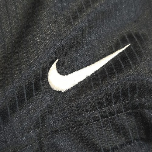 Pantaloncini basket Nike vintage uomo XXL abbagliante nero lucido seta larghi Y2K anni 90 - Foto 3 di 16