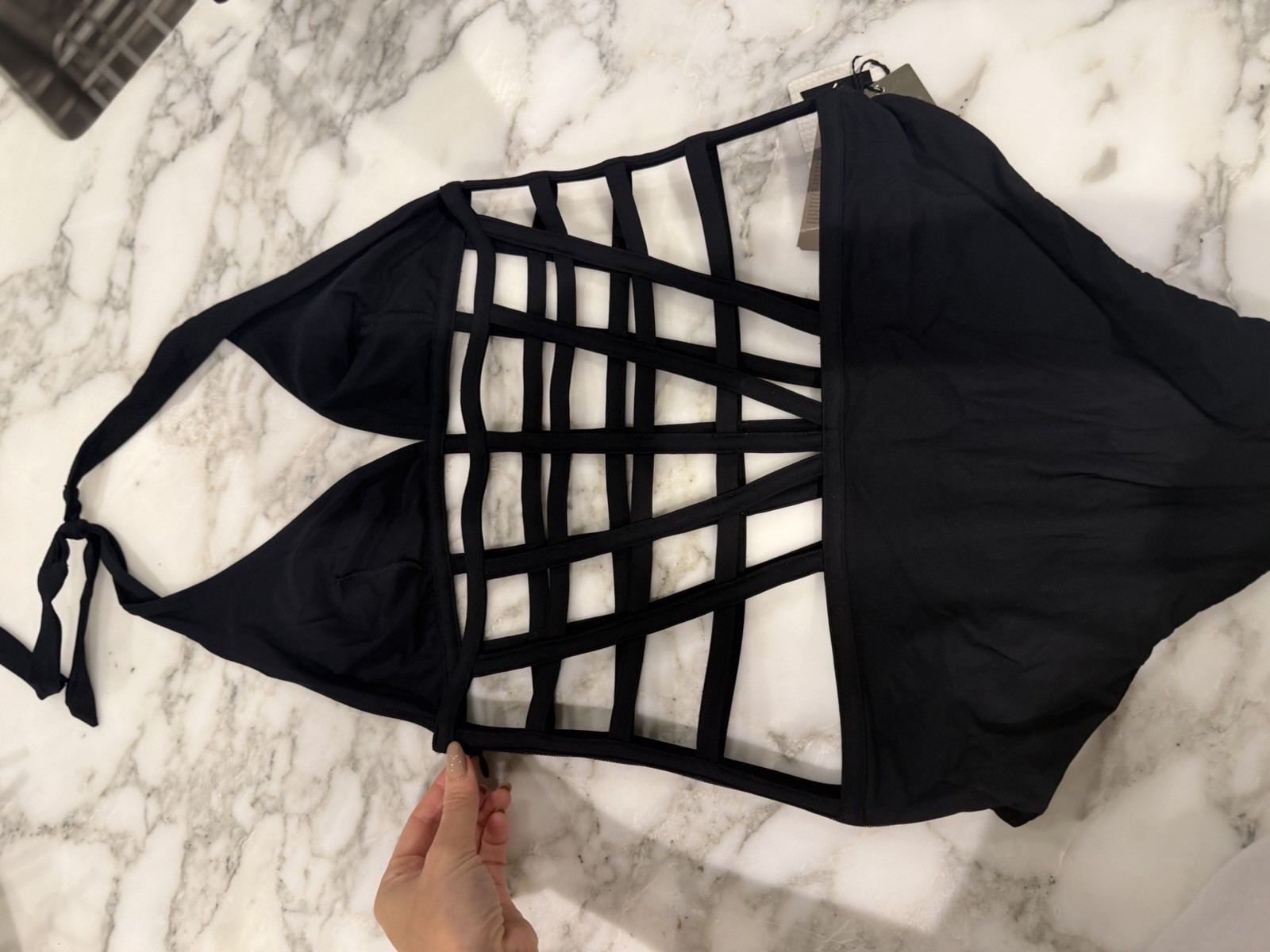 Jean Paul Gaultier X La Perla Caged Bodysuit/ Bathing Suit Size 44 , Size 8 image 7