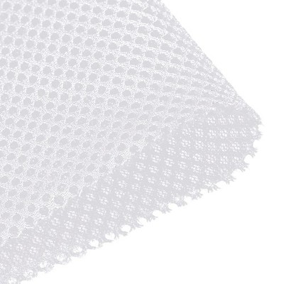 White Speaker Network Grid Stereo Cloth Fabric 100cmx160cm 40''x63''