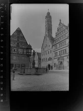 30010827 - 8803 Rothenburg Rothausurm and St. Georgsbrunnen Ansbach LKR