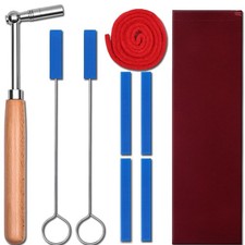 Professional Piano Tuning Kit, 9 PCS Piano Tuner Wrench Hammer piano tuning M...