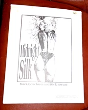 Midnight Silk Portfolio of 6 Prints 1987 Mark Beachum Rick Bryant NM/MINT