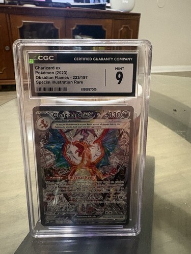 Charizard ex graded CGC 9 for sale on eBay