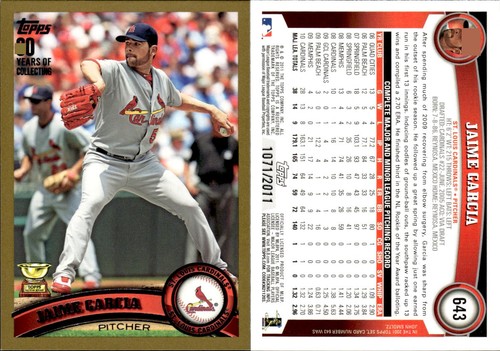 Jaime Garcia [Gold] #643 card