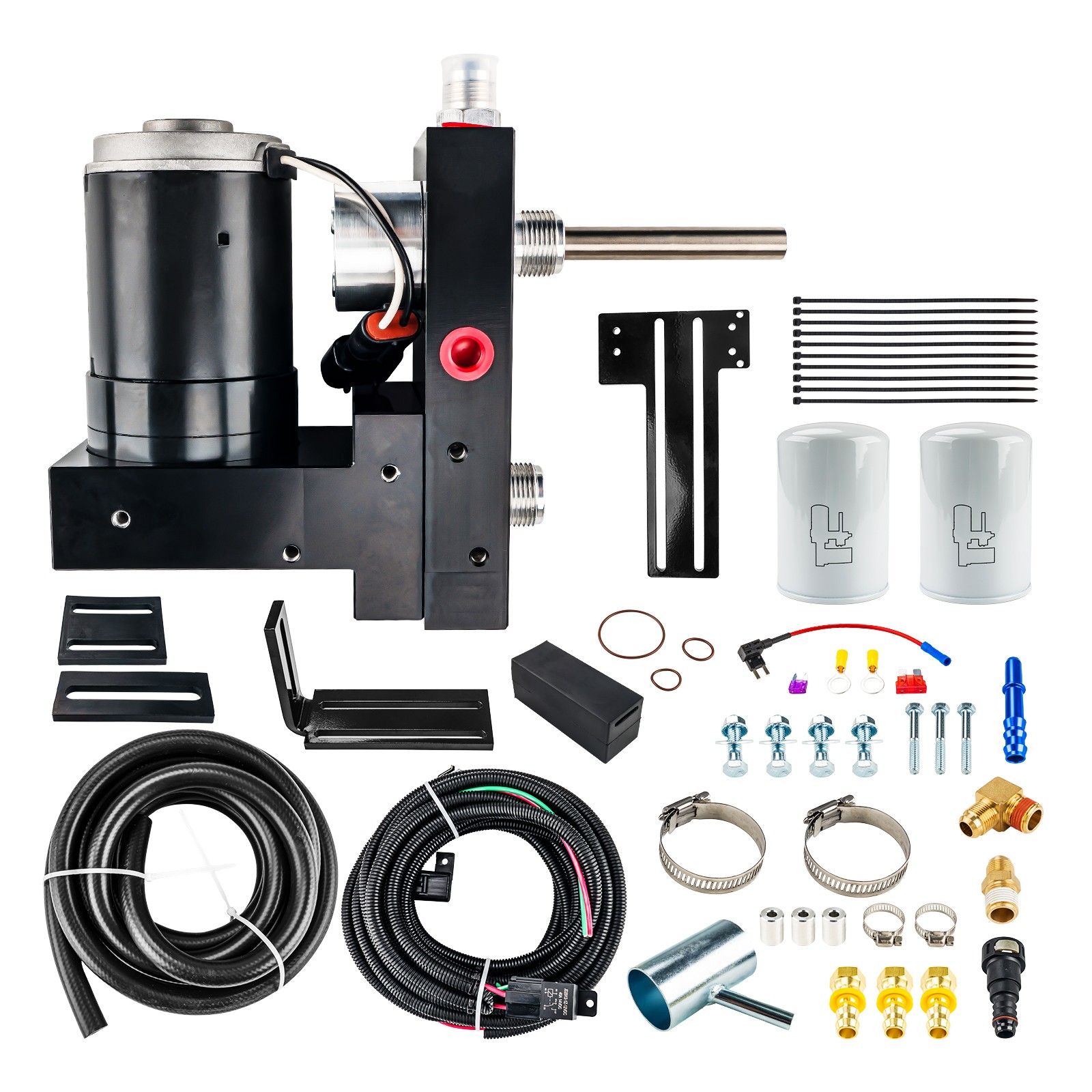 TSC10100G Diesel Fuel Lift Pump System For 2001 2002 -2010 Chevy GMC 6.6L 100GPH