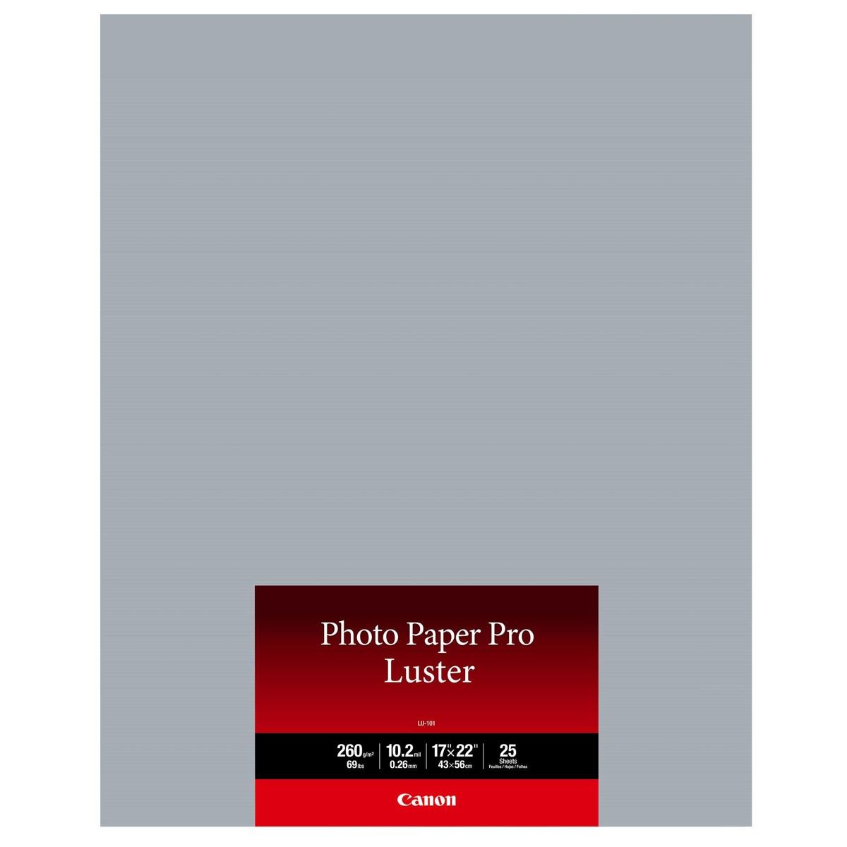 CanonInk Luster Photo Paper Inkjet Photo Quality Paper 6211B025 14190₽