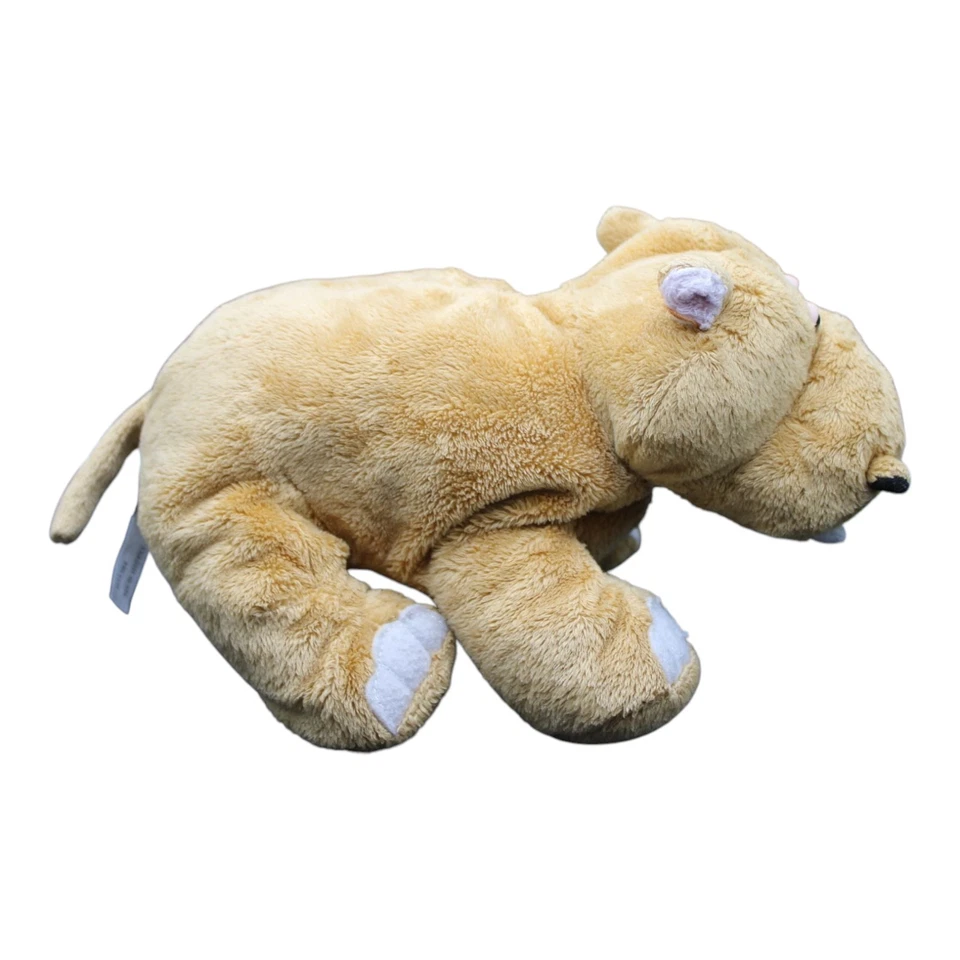 Ganz Webkinz Tan Mud Hippo 9” Plush Stuffed Toy No Code - Image 4 of 4